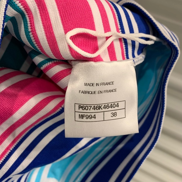 💢Sold💢NWT Chanel 2019 19 Spring Logo skirt sz 38 - Picture 8 of 8